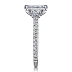 Outlet Gabriel & Co. Blanka - 14K White Gold Diamond Engagement Ring