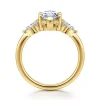 Best Gabriel & Co. Bleine - 14K Yellow Gold Marquise Shape Diamond Engagement Ring