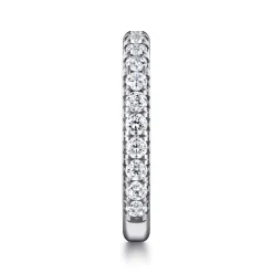Online Gabriel & Co. Brasilia - 14k White Gold Diamond Anniversary Band - 0.7 ct