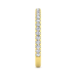 Outlet Gabriel & Co. Brasilia - 14K Yellow Gold Diamond Wedding Band - 0.35 ct