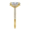Sale Gabriel & Co. Broderick - 14K Yellow Gold Oval Diamond Engagement Ring