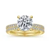 Clearance Gabriel & Co. Broderick - 14K Yellow Gold Round Diamond Engagement Ring