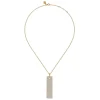 Clearance Gabriel & Co. Bujukan Pave - 14K Yellow Gold Bujukan Diamond Bar Necklace