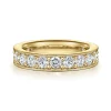 Sale Gabriel & Co. Calabria - 14k Yellow Gold Channel Prong Set Eternity Band - 2 ct