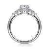Outlet Gabriel & Co. Cami - 14K White Gold Oval Diamond Engagement Ring
