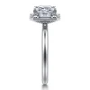 Outlet Gabriel & Co. Cammie - 14K White Gold Princess Halo Diamond Engagement Ring
