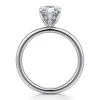 Clearance Gabriel & Co. Cari - 18K White Gold Pear Diamond Engagement Ring