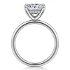 Online Gabriel & Co. Cari - 14K White Gold Princess Diamond Engagement Ring