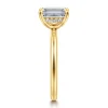 New Gabriel & Co. Cari - 18K Yellow Gold Emerald Cut Diamond Engagement Ring