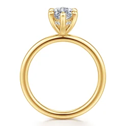 Outlet Gabriel & Co. Cari - 18K Yellow Gold Marquise Diamond Engagement Ring