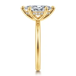 Outlet Gabriel & Co. Cari - 18K Yellow Gold Marquise Diamond Engagement Ring