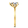 Outlet Gabriel & Co. Cari - 18K Yellow Gold Pear Diamond Engagement Ring