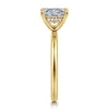 Discount Gabriel & Co. Cari - 18K Yellow Gold Princess Cut Diamond Engagement Ring