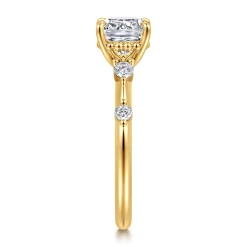 Online Gabriel & Co. Carinna - 18K Yellow Gold Cushion Cut Diamond Engagement Ring