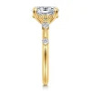 Clearance Gabriel & Co. Carinna - 18K Yellow Gold Oval Diamond Engagement Ring