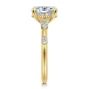 Outlet Gabriel & Co. Carinna - 14K Yellow Gold Oval Diamond Engagement Ring