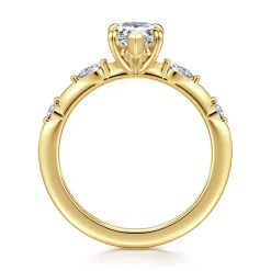 Online Gabriel & Co. Carinna - 14K Yellow Gold Pear Shape Diamond Engagement Ring
