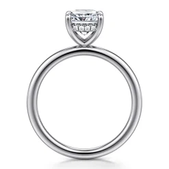 Sale Gabriel & Co. Cari - Platinum Cushion Diamond Engagement Ring