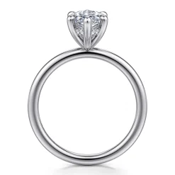 Clearance Gabriel & Co. Cari - Platinum Marquise Shape Diamond Engagement Ring