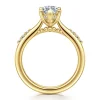 Best Gabriel & Co. Carroline - 14K Yellow Gold Marquise Shape Diamond Engagement Ring
