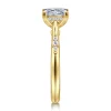Best Gabriel & Co. Carroline - 14K Yellow Gold Princess Cut Diamond Engagement Ring