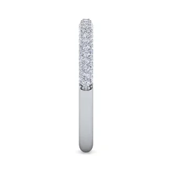 Gabriel & Co. Casoria - 14K White Gold Pave Diamond Anniversary Band - 0.38 ct