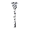 Sale Gabriel & Co. Catalina - 14K White Gold Round Diamond Engagement Ring