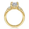 Outlet Gabriel & Co. Caye - 14K Yellow Gold Emerald Cut Diamond Engagement Ring