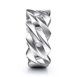 Sale Gabriel & Co. Chain Link Wide Band 925 Sterling Silver