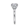 New Gabriel & Co. Cian - 14K White Gold Round Five Stone Diamond Engagement Ring