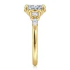 Best Gabriel & Co. Cian - 14K Yellow Gold Oval Five Stone Diamond Engagement Ring