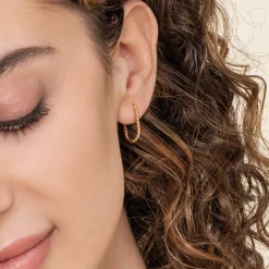 Gabriel & Co. Classic Hoop Earrings 14K Yellow Gold 20mm Bujukan