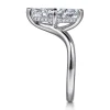 Clearance Gabriel & Co. Cosmic - 14K White Gold Marquise Shape Diamond Engagement Ring