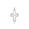 Hot Gabriel & Co. Cross 925 Sterling Silver Black Spinel