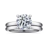 Sale Gabriel & Co. Daniele - 14K White Gold Round Solitaire Diamond Engagement Ring