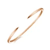 Clearance Gabriel & Co. Demure - High Polished 14K Rose Gold Split Cuff Bracelet