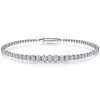 Online Gabriel & Co. Demure - 14K White Gold Diamond Bangle