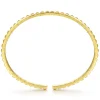 Hot Gabriel & Co. Demure - 14K Yellow Gold Pyramid Cuff Bracelet