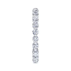 Hot Gabriel & Co. Devinne - 14K White Gold Single Prong Diamond Eternity Band - 0.95 ct