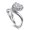 Gabriel & Co. Eleanora - 14K White Gold Pear Shape Diamond Wrap Engagement Ring