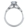 Gabriel & Co. Eliza - Vintage Inspired 14K White Gold Split Shank Marquise Shape Diamond Engagement Ring