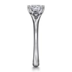 Online Gabriel & Co. Ellis - 14K White Gold Cushion Cut Diamond Engagement Ring