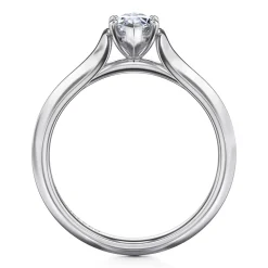 Best Gabriel & Co. Ellis - 14K White Gold Marquise Diamond Engagement Ring