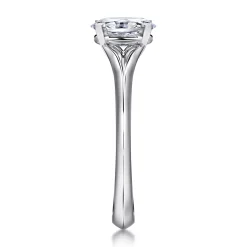 Online Gabriel & Co. Ellis - 14K White Gold Oval Diamond Engagement Ring