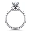 Discount Gabriel & Co. Ellis - 14K White Gold Pear Shape Diamond Engagement Ring