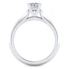 Online Gabriel & Co. Ellis - 14K White Gold Princess Cut Diamond Engagement Ring