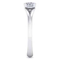 Online Gabriel & Co. Ellis - 14K White Gold Princess Cut Diamond Engagement Ring