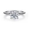 Online Gabriel & Co. Ellis - 14K White Gold Round Diamond Engagement Ring