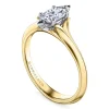 Sale Gabriel & Co. Ellis - 14K White-Yellow Gold Marquise Diamond Engagement Ring