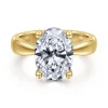 Gabriel & Co. Elysian - 14K Yellow Gold Oval Diamond Engagement Ring